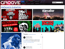 Tablet Screenshot of palermogroove.com.ar